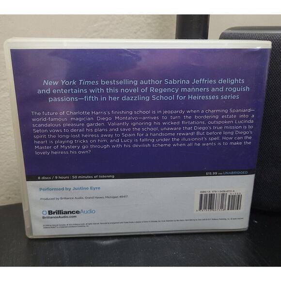 Don't Bargain with the Devil Sabrina Jeffries Audiobook The School for Heiresses - Picture 2 of 4